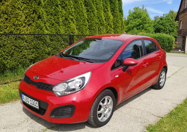 małopolskie Kia Rio cena 24800 przebieg: 160000, rok produkcji 2012 z Wieluń